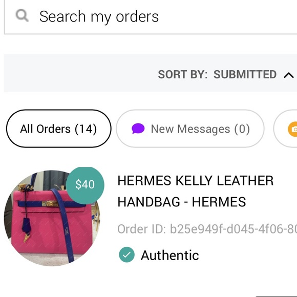 🏆💐HOST PICK💐🏆🩷💙Hermès Kelly 28 Epsom Leather Bag With Gold Hardware🩷💙 - Picture 11 of 17